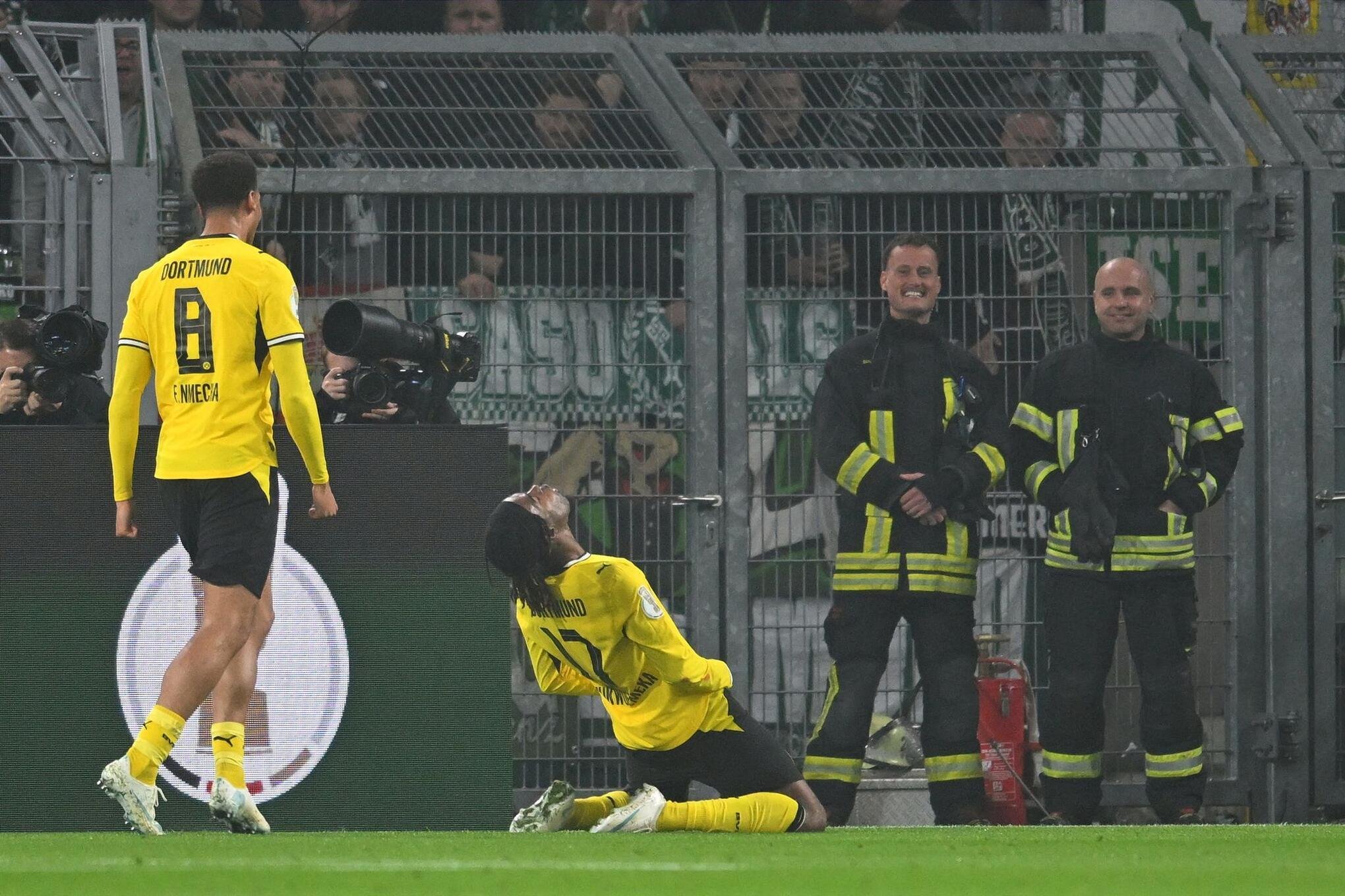 Carney Chukwuemeka traf für Borussia Dortmund zum hochverdienten 2:0.