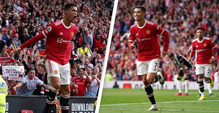 Cristiano Ronaldo Just Scored On His Second Manchester United Debut And Old  Trafford Went Wild - UNILAD