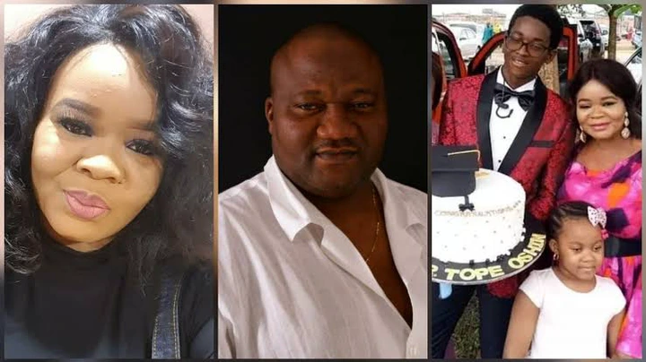 Adorable Family! See lovely photos of Bimbo Oshin, her husband and children