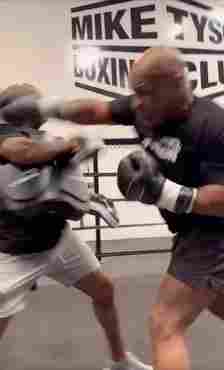 Mike Tyson almost KOs own coach