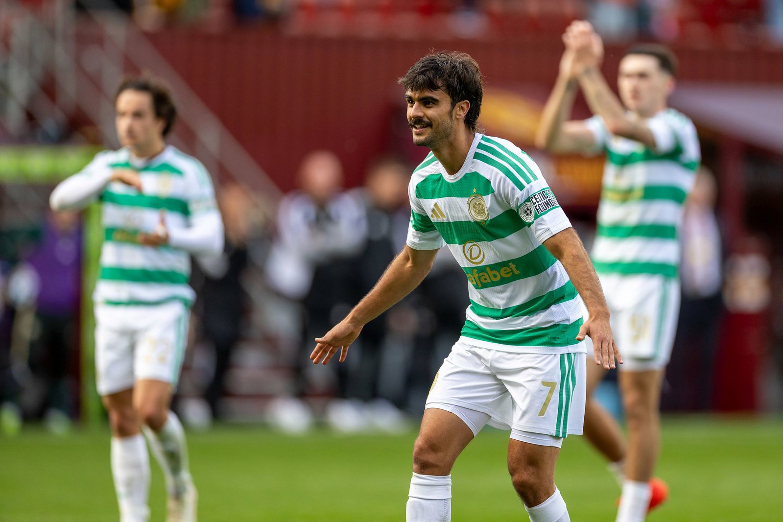 Jota back on the pitch for Celtic against Motherwell