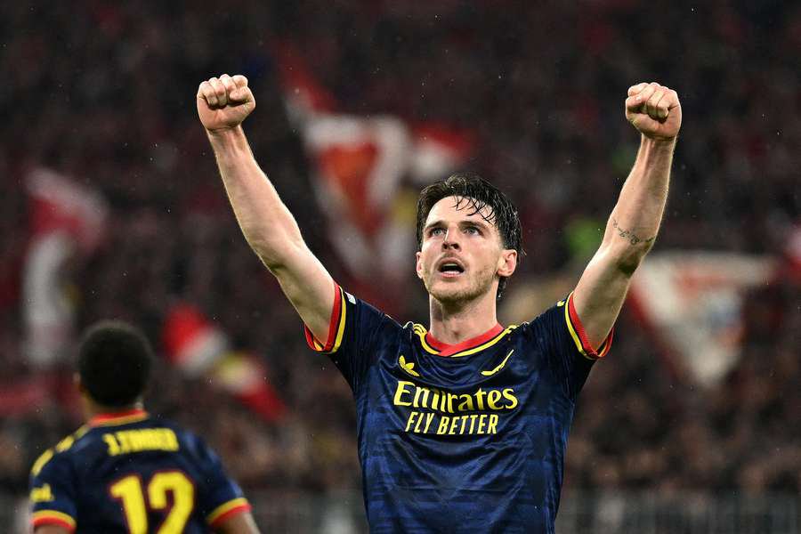 Arsenal's Declan Rice back Harry Kane for Ballon d'Or after Bayern Munich draw