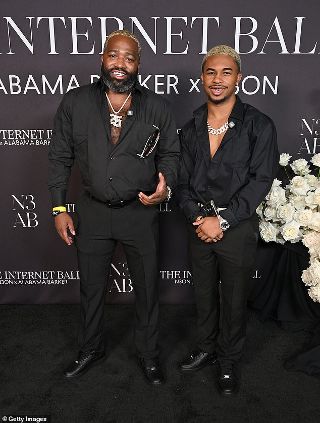 Adrien Broner and Deen The Great attend the Internet Ball on August 19, 2026