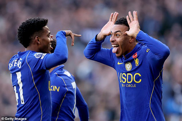 Morgan Rogers had scored a brilliant solo goal for Chelsea's second-half opener to show up United’s awful finishing