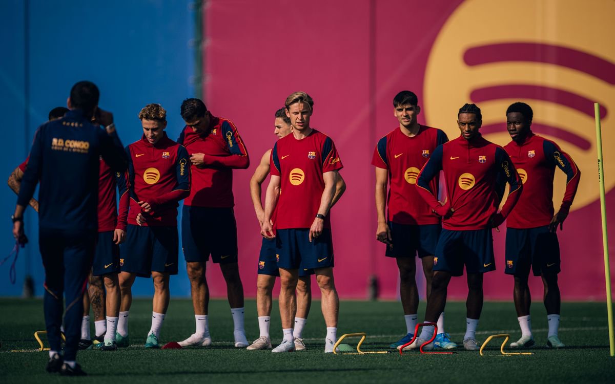 The squad for Barça v Alavés