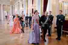 Image may contain Mary Crown Princess of Denmark Harald V of Norway Person Clothing Footwear Shoe Teen and Adult