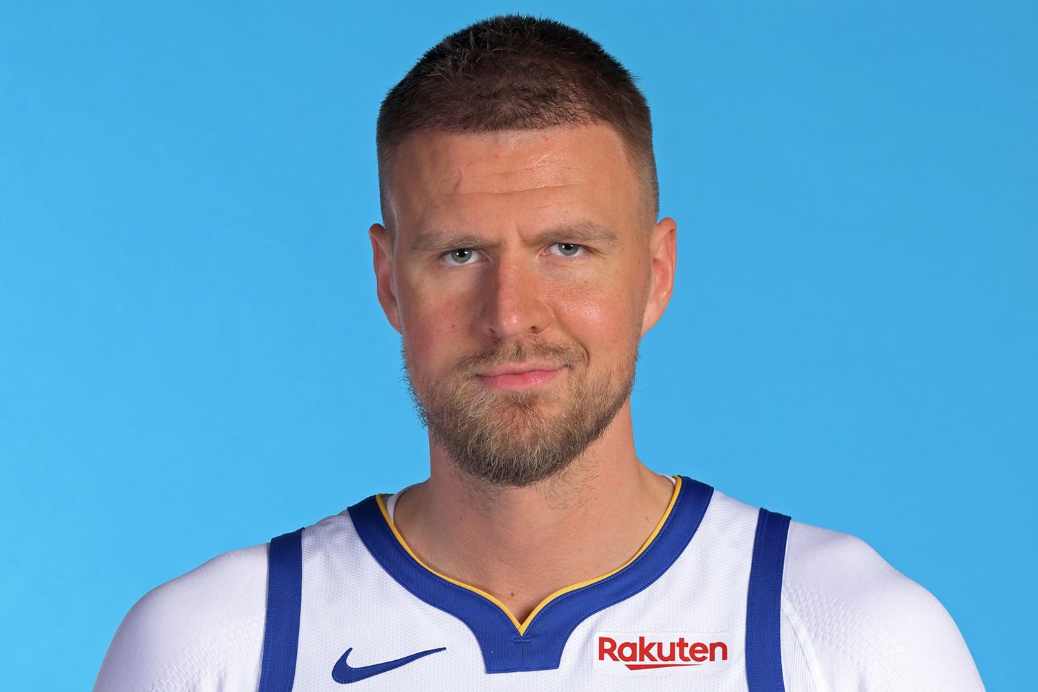 Kristaps Porzingis of the Golden State WarriorsCredit: Noah Graham/NBAE via Getty