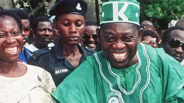 Abiola chop arrest afta e declare himself president for June 12