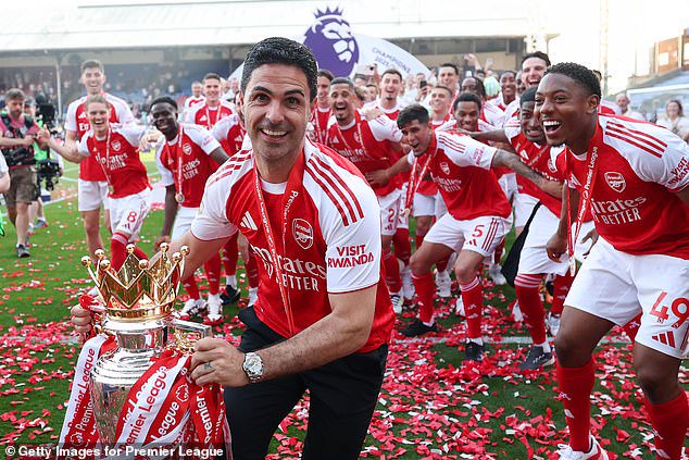 Mikel Arteta's new deal at Arsenal will take him to a decade in charge