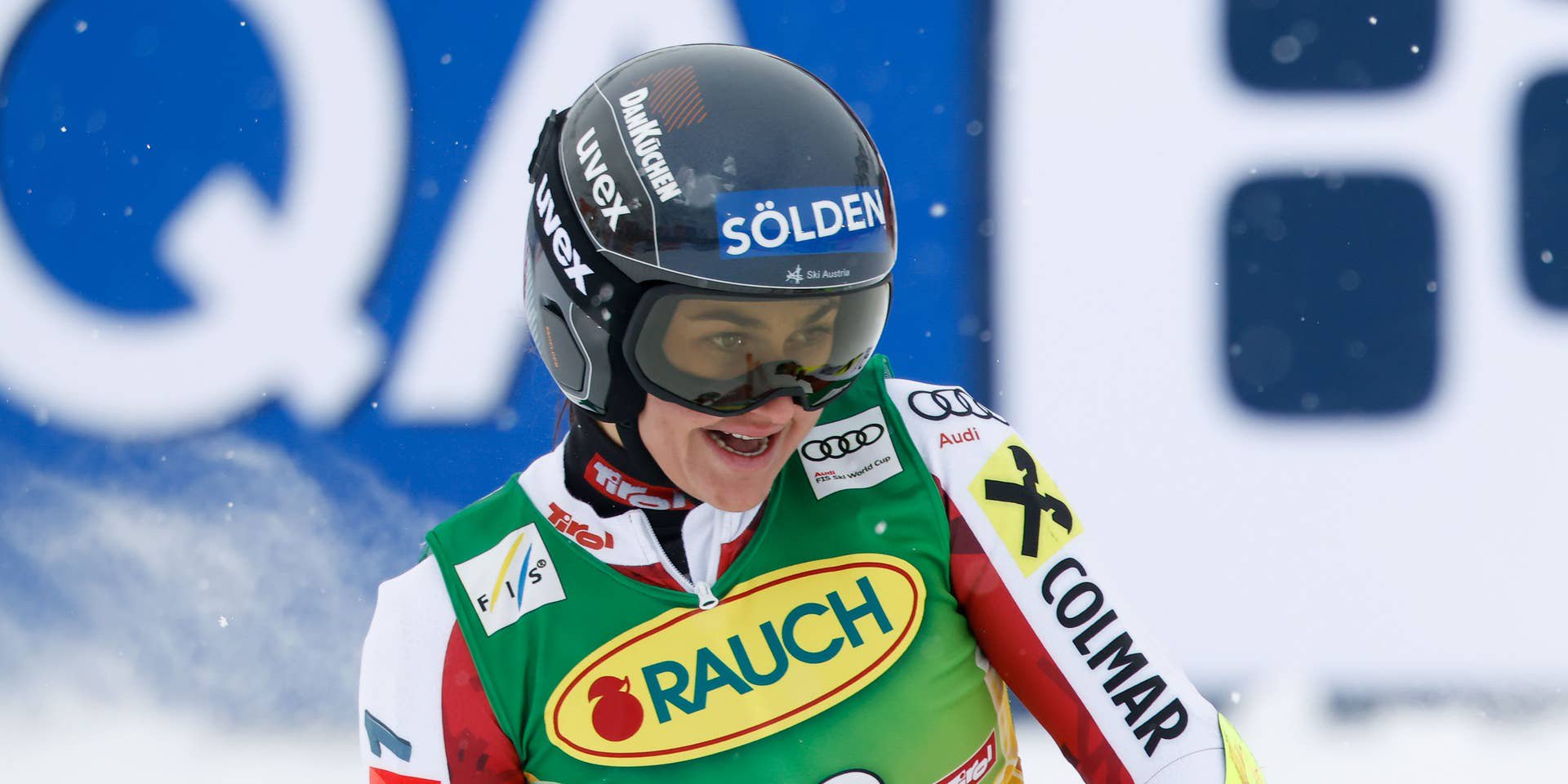 Franziska Gritsch fuhr in Sölden auf Platz 9.