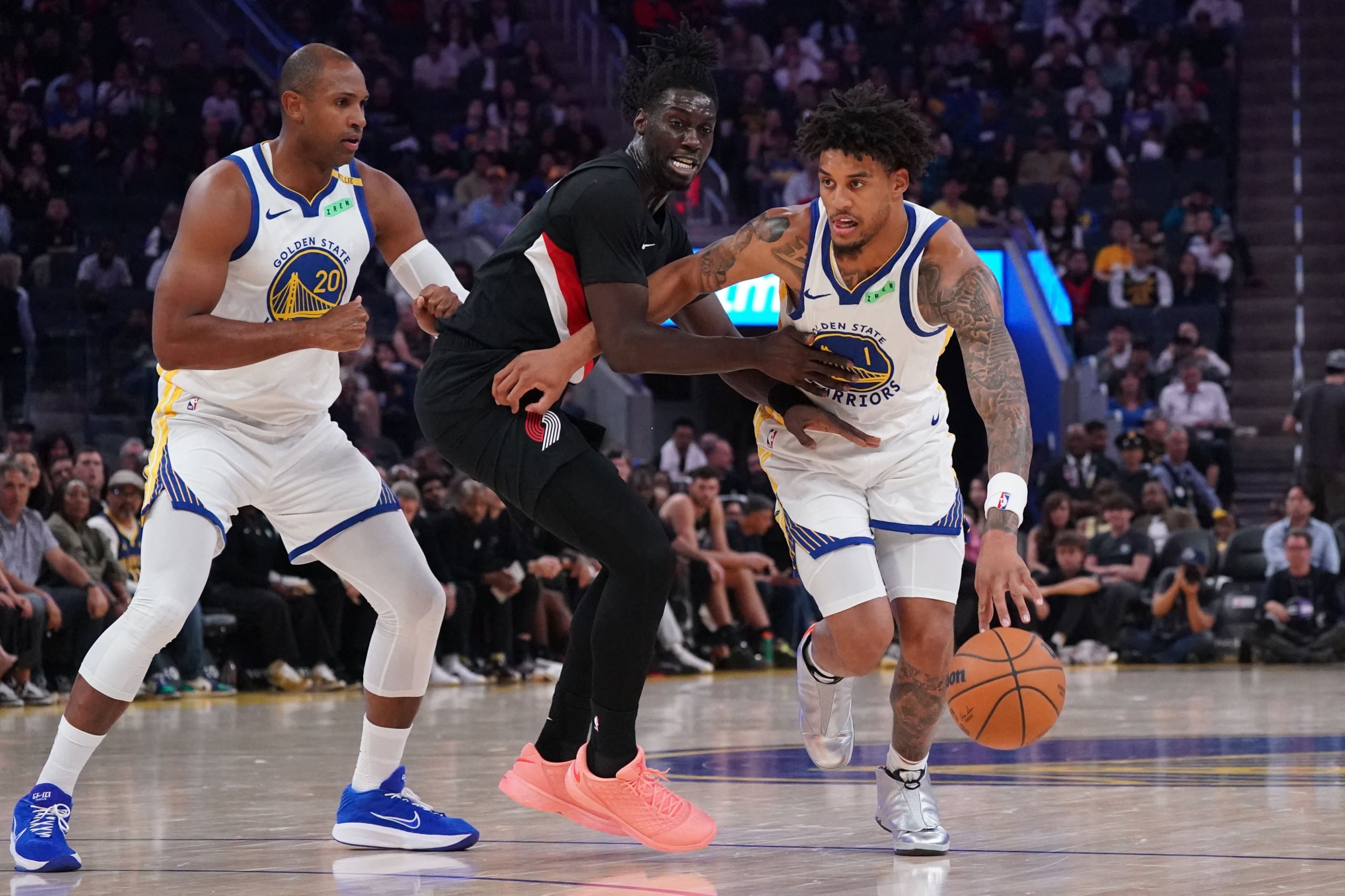 NBA: Preseason-Portland Trail Blazers at Golden State Warriors