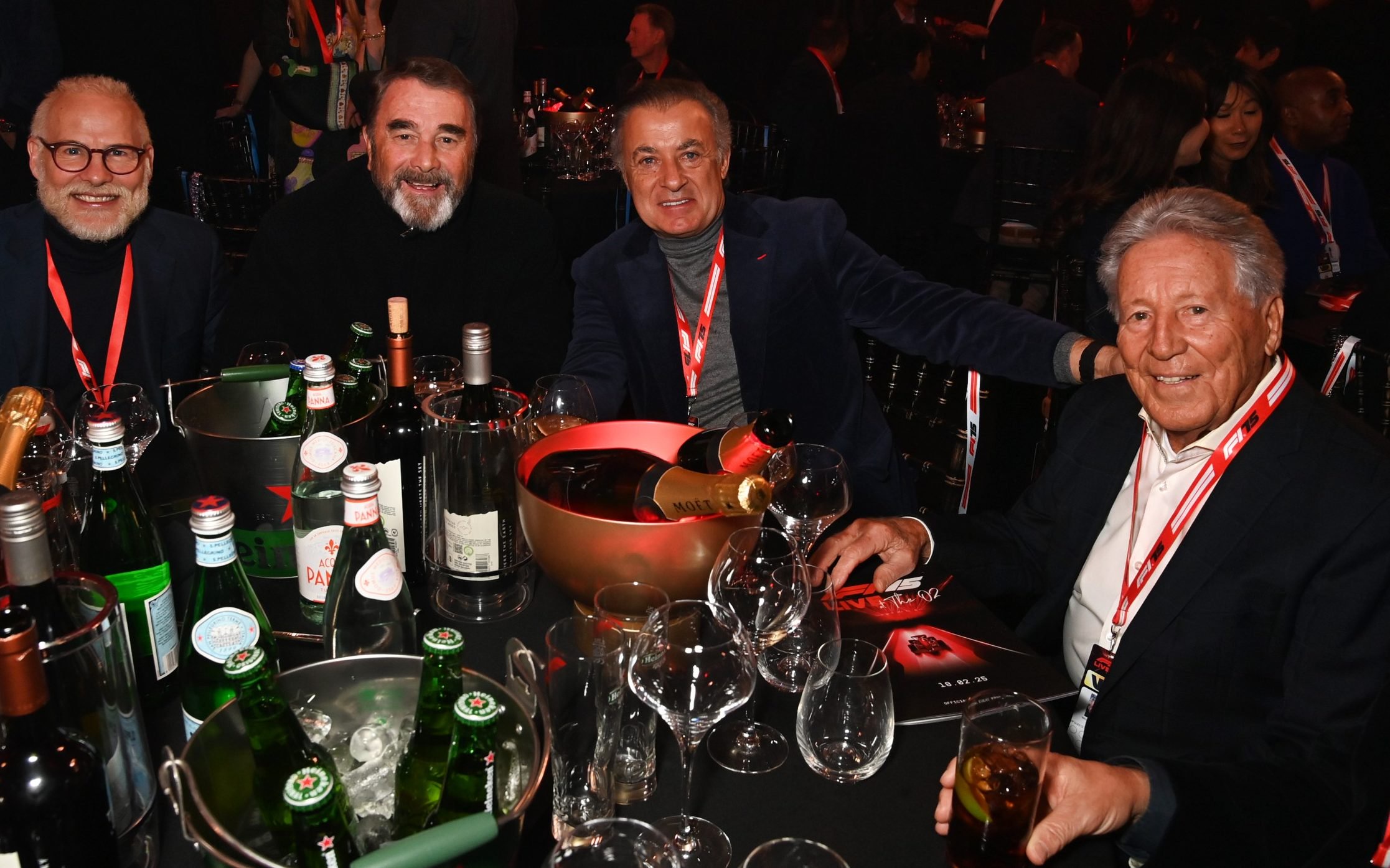 Jacques Villeneuve, Nigel Mansell, Jean Alesi