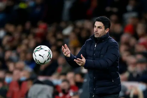 Mikel Arteta was unhappy with his side as they failed to score past Liverpool