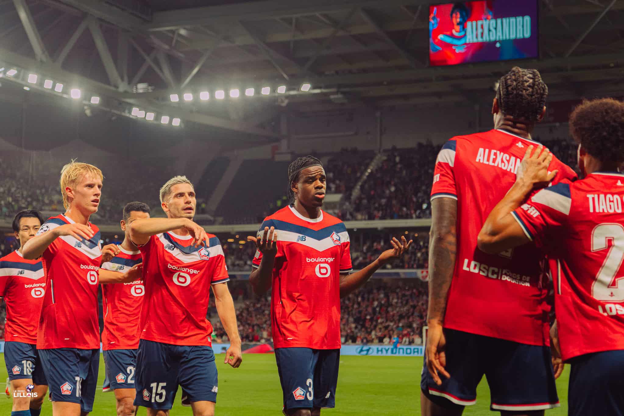 Nathan Ngoy, défenseur central du LOSC.