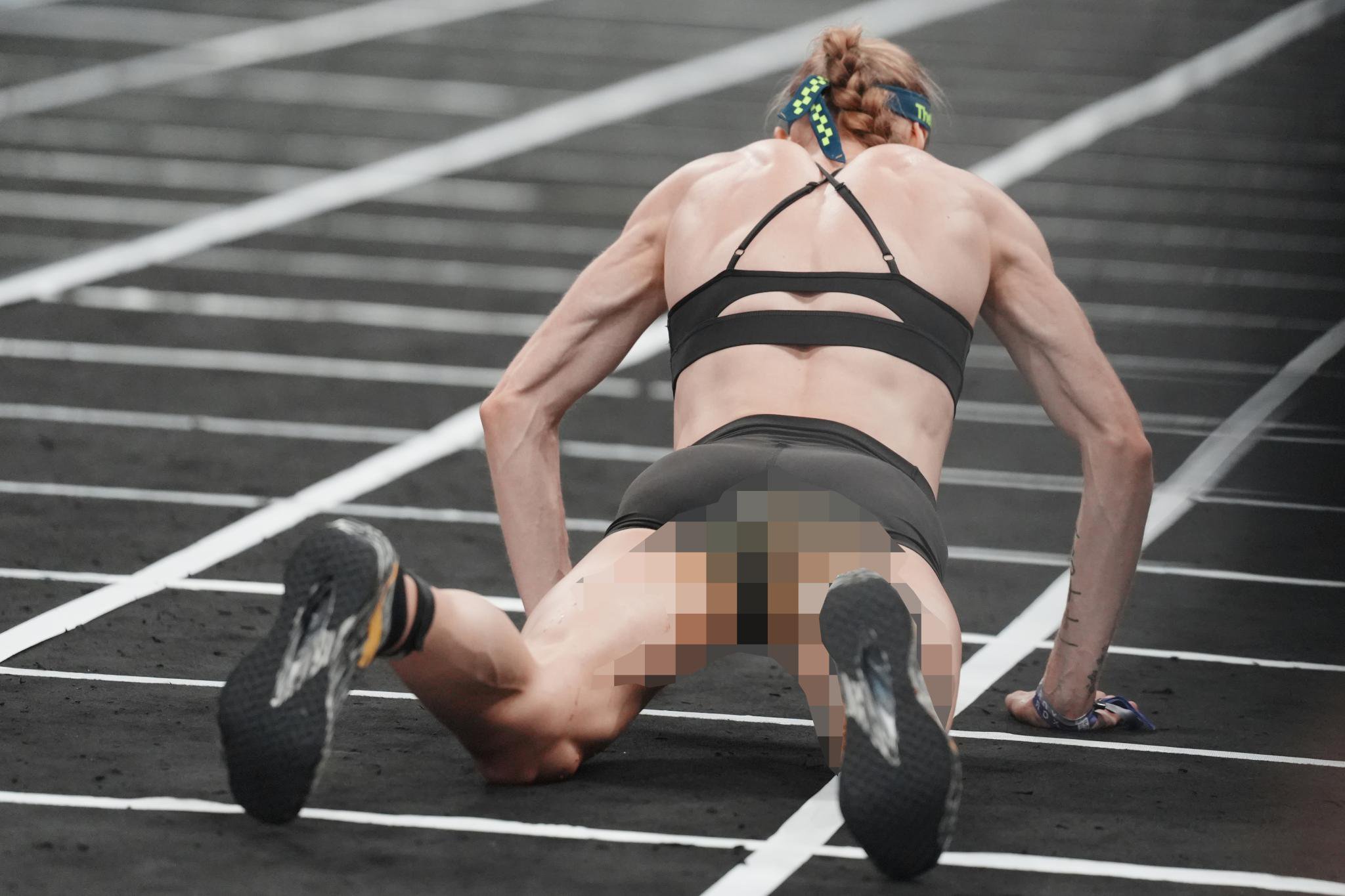 Joanna Wietrzyk competes in HYROX Beijing 2026.