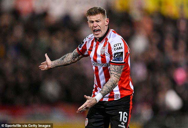 James McClean's return to Derry City is over after his contract was torn up