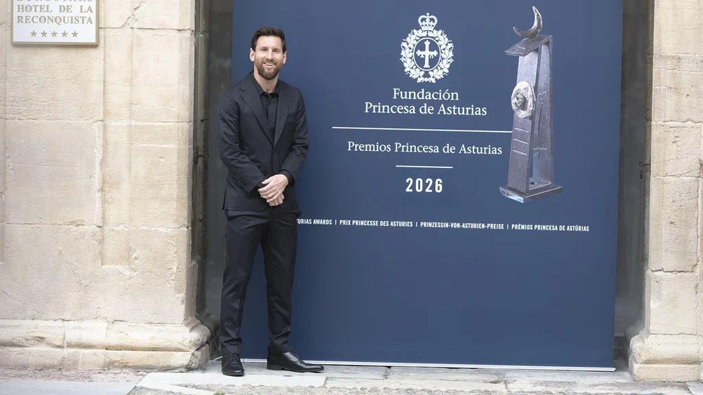 Lionel Messi vai ser galardoado este sábado com o prémio Princesa das Astúrias do Desporto  (Photo by Nacho Vela/Anadolu via Getty Images)