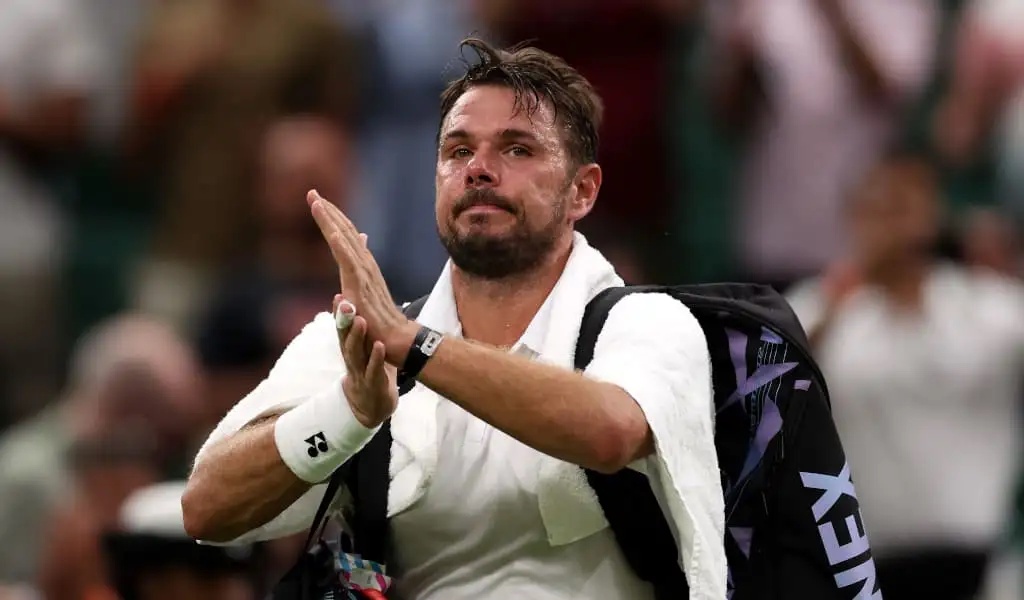 Stan Wawrinka at Wimbledon