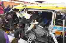RIP: Grief As 10 Killed, 2 Injured After 14- seater Matatu Crashes Following Tyre Burst | image 5