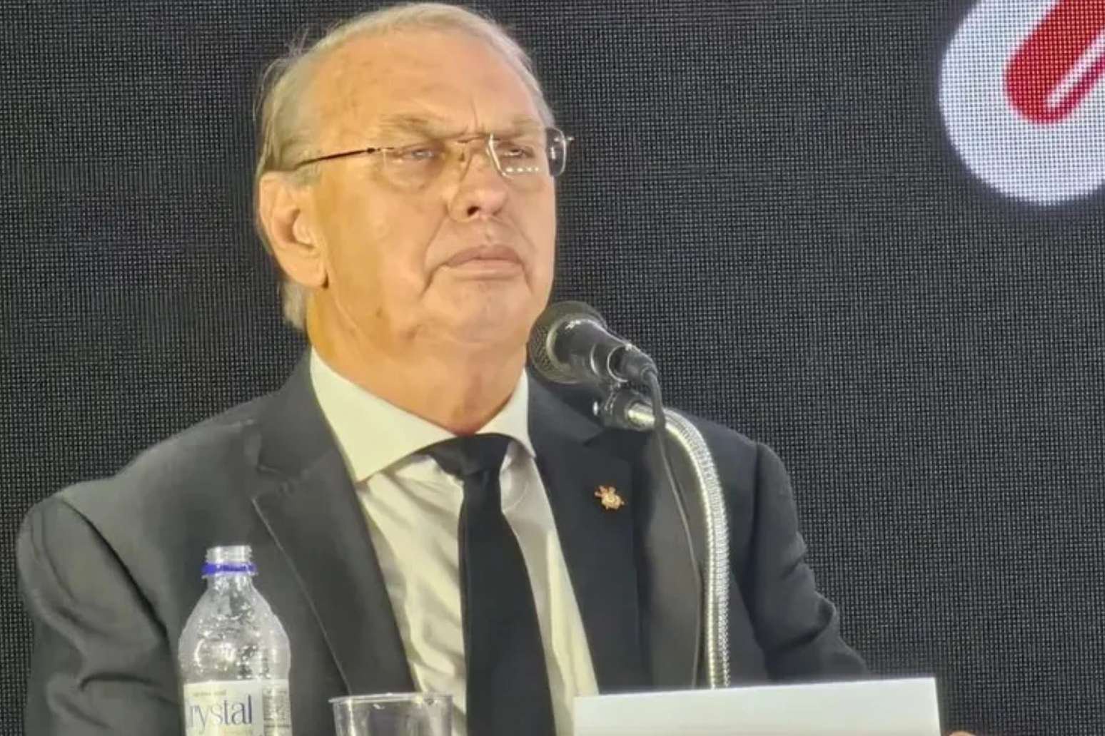 Osmar Stabile, presidente interino do Corinthians
