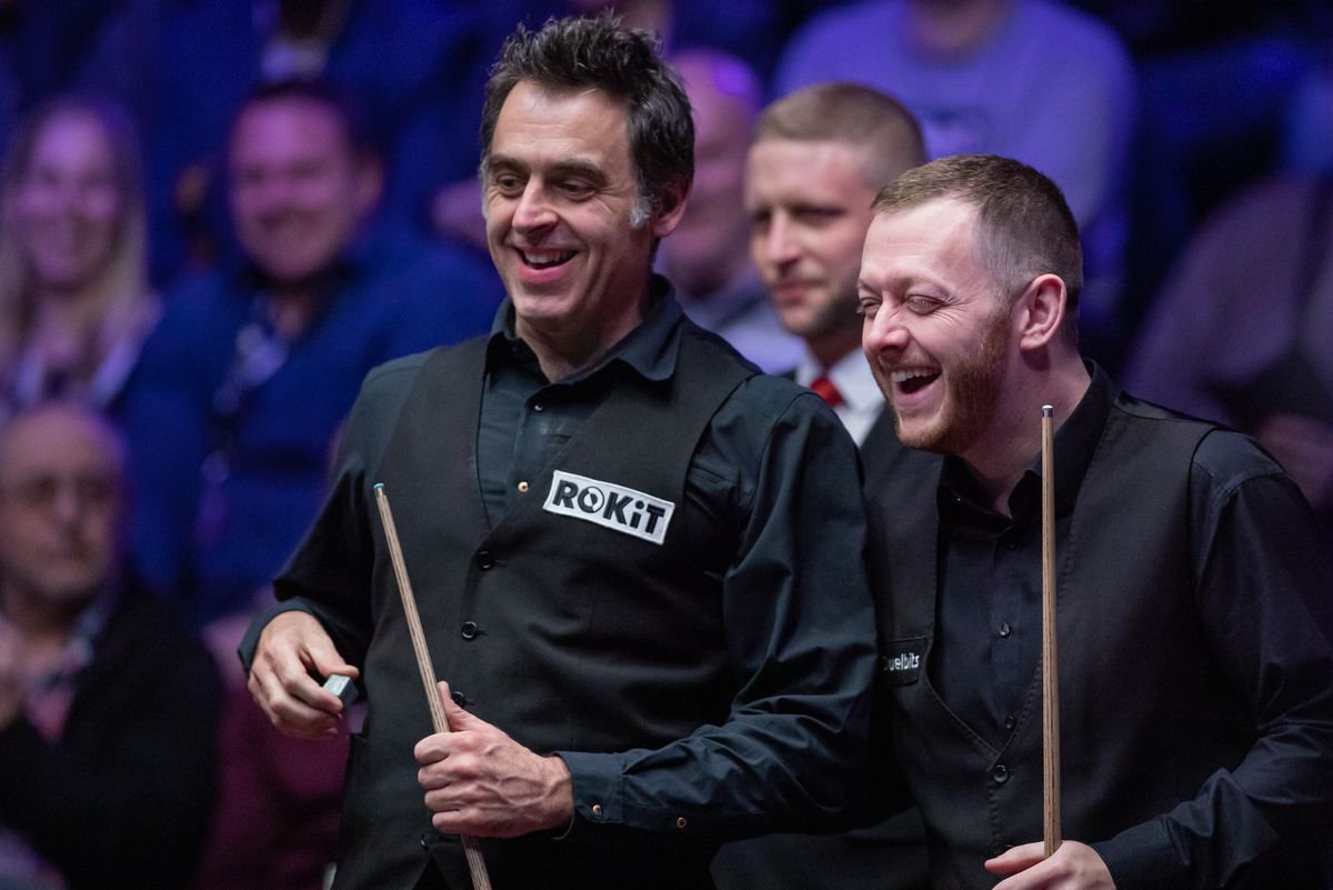 Ronnie O'Sullivan and Mark Allen