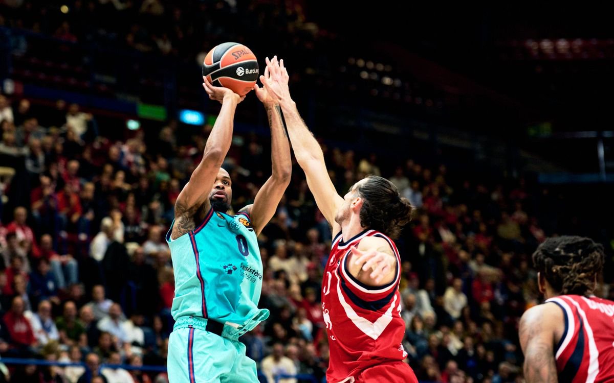 Armani Olimpia Milano 81-89 Barça: Teamwork brings victory