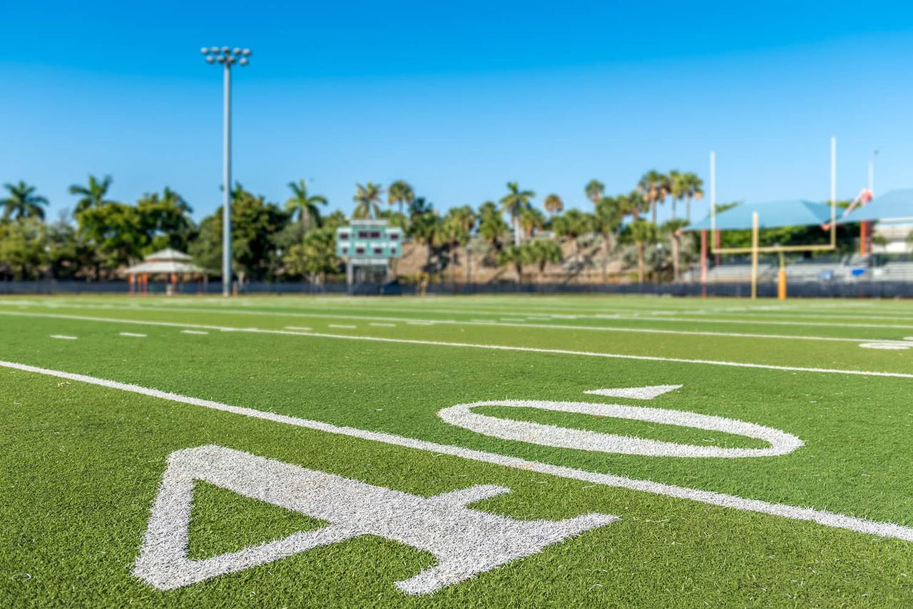 A football field (stock image).Credit: Getty