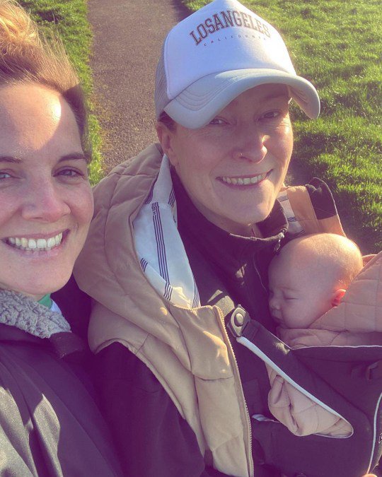 Lesbian couple make UK history by giving birth to each other's babies