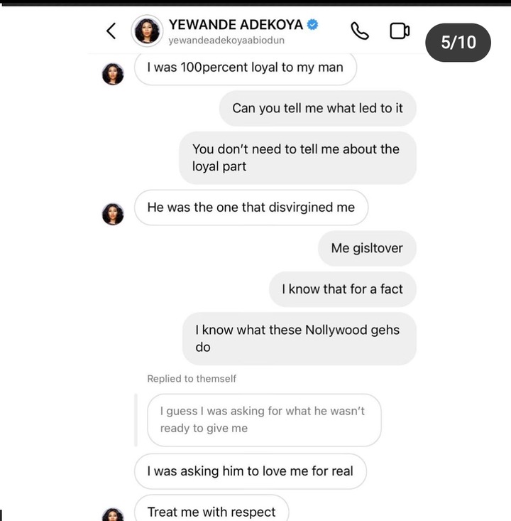 Nollywood - “He Was The One That Divirgined Me”— Actress, Yewande Says As Her Husband Leaves Her. 89dfe9294c2c44d2b333496a568b9d84?quality=uhq&resize=720