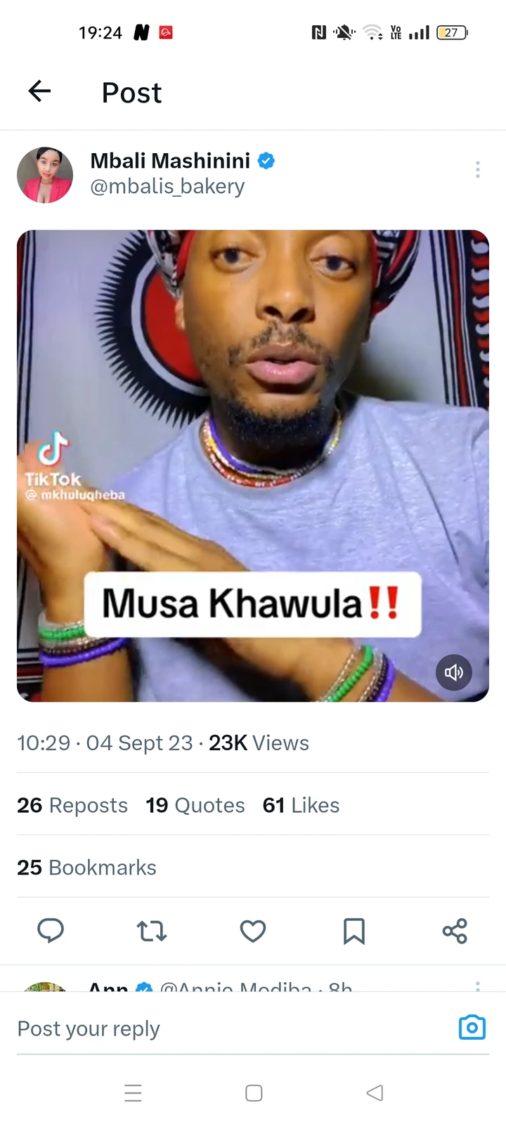 "This sounds serious" Musa Khawula gets a message from a Sangoma, check what he said