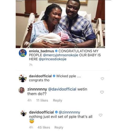 "They're Evil People" - Davido Speaks On His Feud With Mercy Johnson And Her Husband