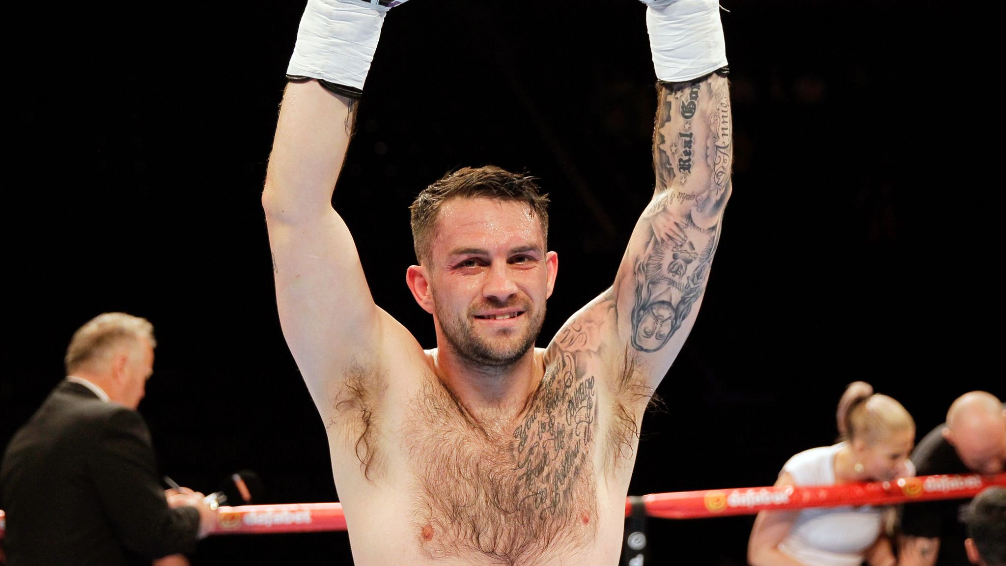 Paul Smith boxed professionally and is now a trainer 