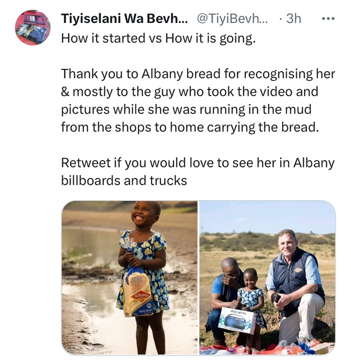 Who is the photographer behind the Albany bread little girl images?