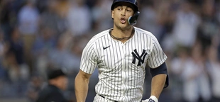 Yankees slugger Giancarlo Stanton hits 119.9 mph home run, hardest-hit ball in majors this season