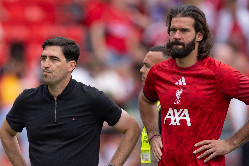 Andoni Iraola's decision to start Alisson against LASK has come under scrutiny