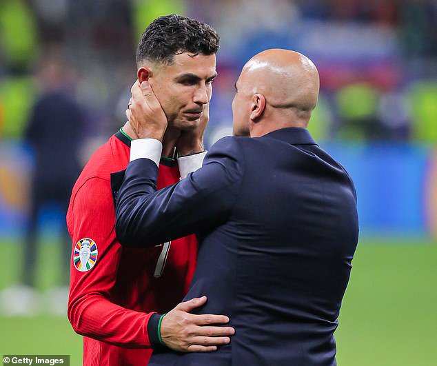 There have been calls for Martinez to drop Ronaldo, but he backed his captain after the game