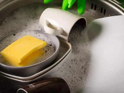 Dish soap and water