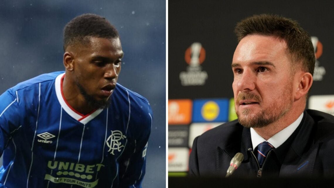 Dujon Sterling, Barry Ferguson in a split image.