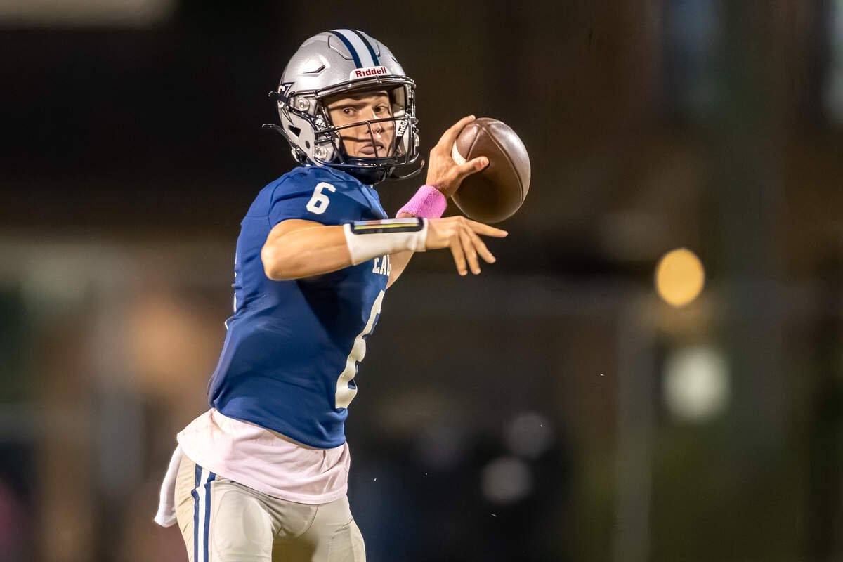 Tucker Johnston (6) locks in on his receiver in Stratford’s 28-20 loss to John Milledge Academy.