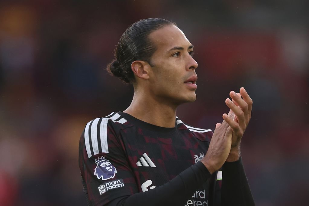Liverpool captain Virgil van Dijk.