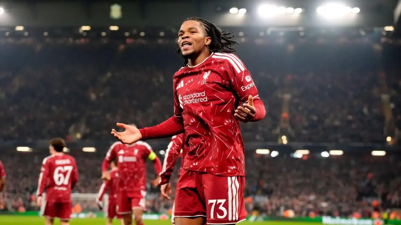 Liverpool winger Rio Ngumoha
