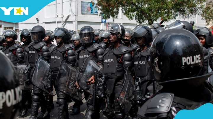 Police Officer, Ghana Police Service, five officers interdicted, misconduct, social media