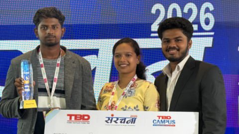 चोट से बचाने वाली स्पोर्ट्स टी-शर्ट बनाकर तीन छात्रों ने जीता नेशनल हैकाथॉन