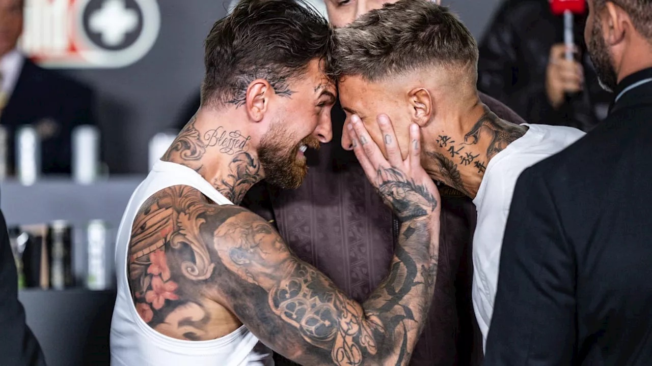 Fame Fighting Wiegen in Essen live bei BILD
