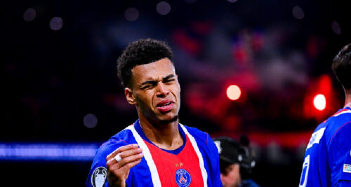 Désiré Doué avec le PSG 