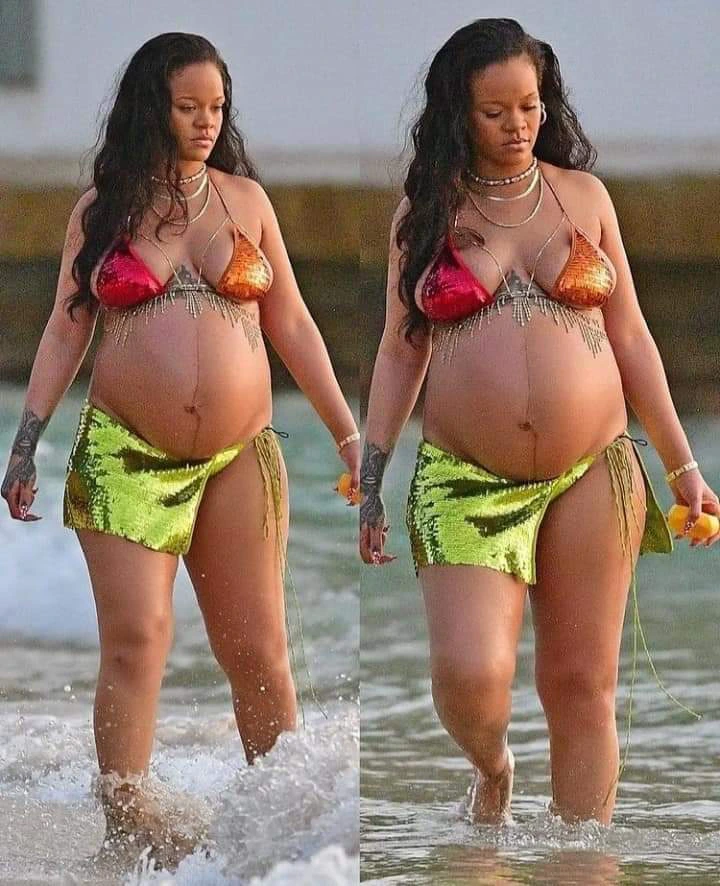 rihanna - Rihanna Flaunts Her Baby Bump As She Is Spotted With ASAP Rocky In Barbados.  8b90da8122e3426a891195c0998cfa53?quality=uhq&format=webp&resize=720