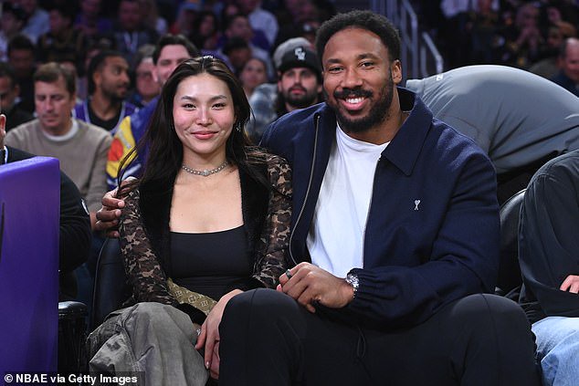 Kim, 26, has been in a relationship with Los Angeles Rams star pass rusher Myles Garrett