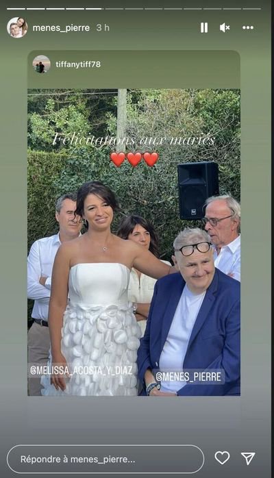 Pierre Ménès et Mélissa Acosta