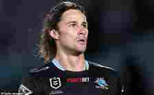 Nicho Hynes (pictured) has had a bumpy few weeks of rugby league for NSW and the Sharks