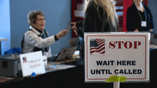 FEB. 17, 2024 - File image of early voting in Buncombe County, where voters had to show ID to cast a ballot.{&nbsp;} (Photo credit: WLOS staff)